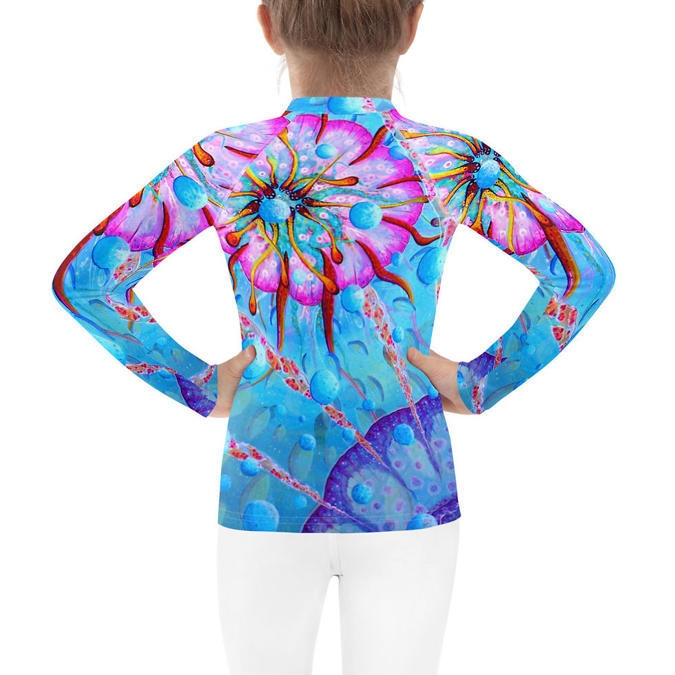 Thumbnail: Jellies- Kids Rash Guard