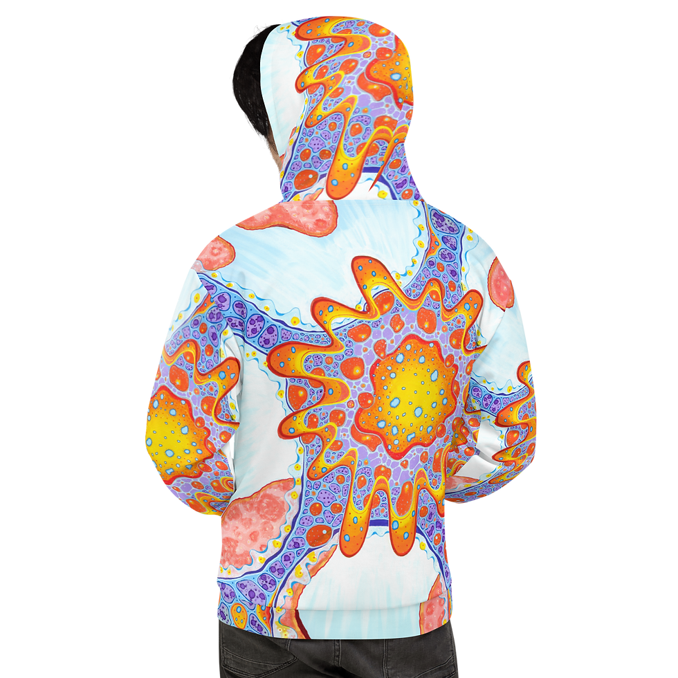 Thumbnail: Unisex Hoodie- Starstruck Print