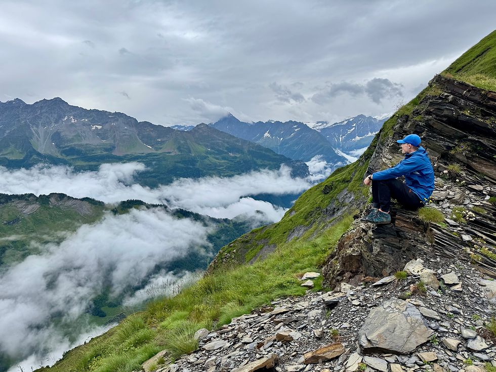 Draußen zu Hause. Meine Wege führen mich immer wieder in die Berge.