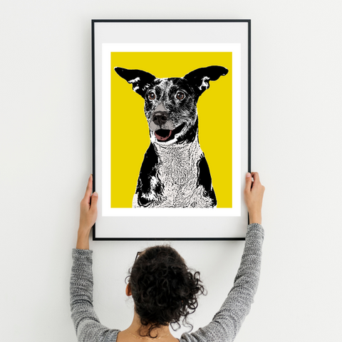 customized pet poster
