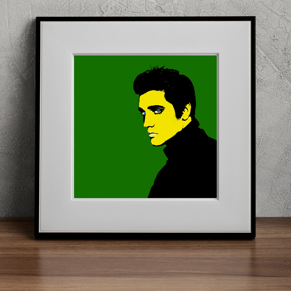 Limited Edition Print. Elvis Presley