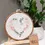 Hình thu nhỏ: Hoop Art tranh trang trí thêu tay Trái Tim Hoa