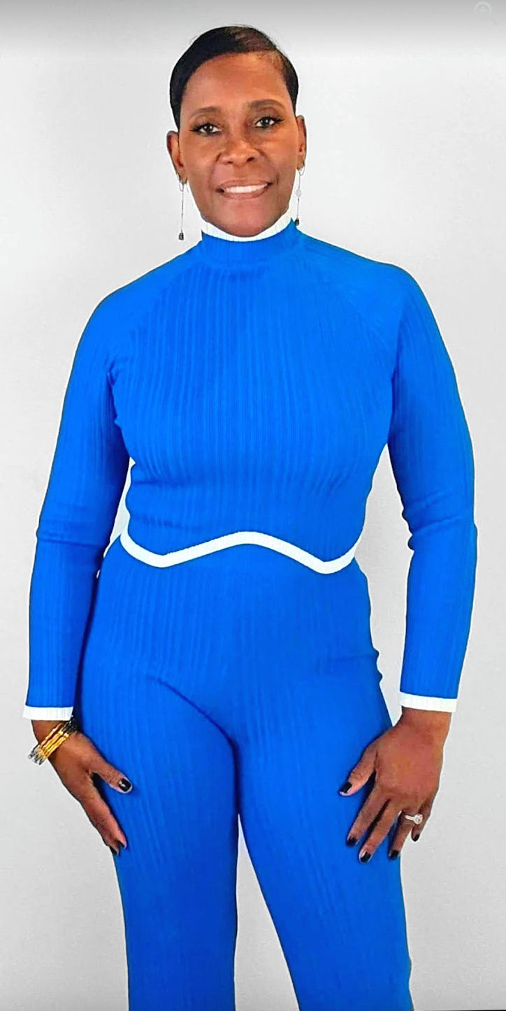 Thumbnail: Bright Blue Pants Set