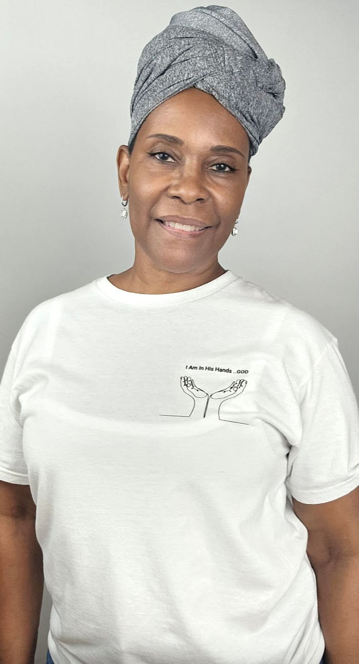 Thumbnail: "I Am In His Hands...GOD" T-Shirt