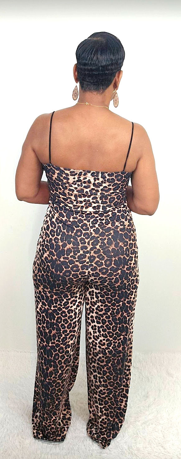 Thumbnail: Leopard Print Jumpsuit