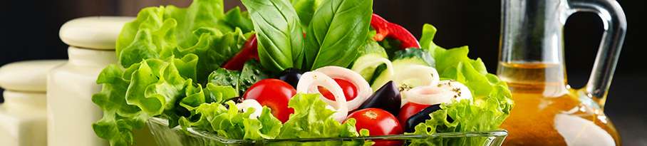 Arranged Food and Objects