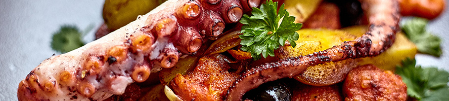 Arranged Food and Objects