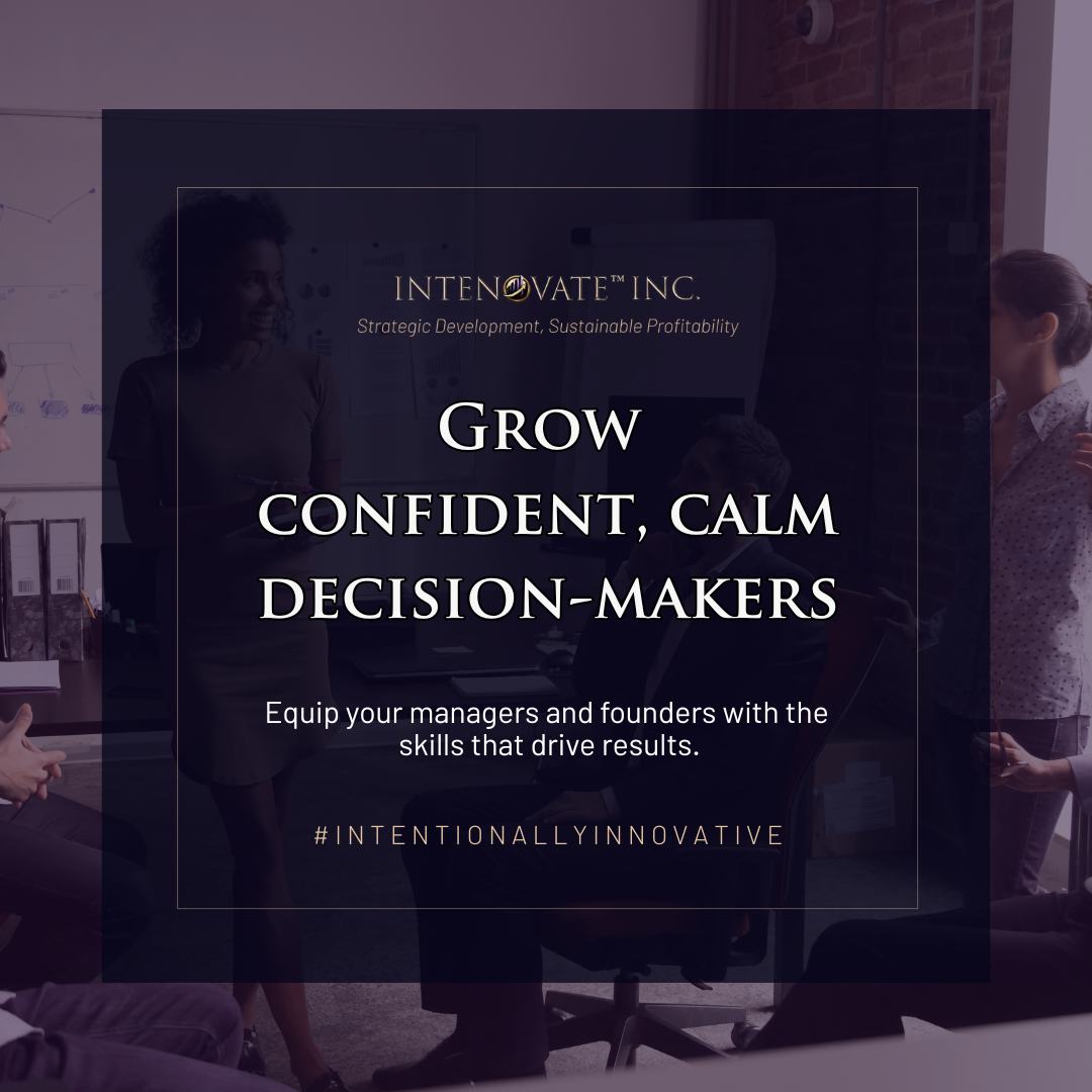 Intenovate Inc leadership coaching—small business leadership skill development