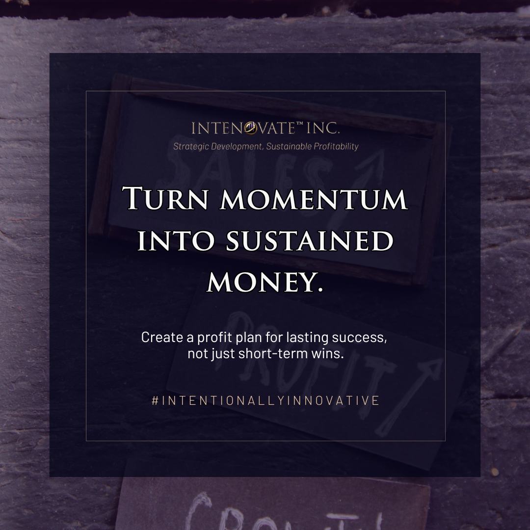 Intenovate Inc profit forecasting—business financial planning for growth and security