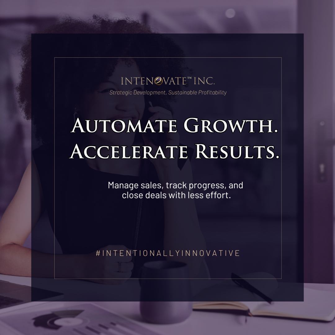 Intenovate Inc CRM and sales pipeline—efficient sales process management