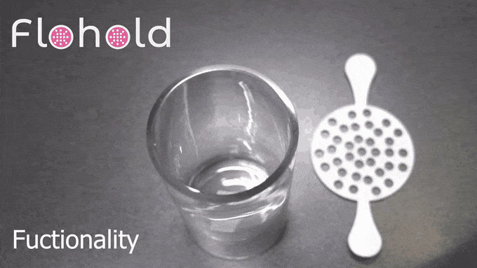 Flohold, Kickstarter, flower holder, for flowers