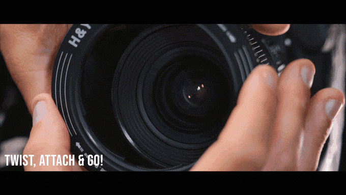 REVORING, Kickstarter, Variable Step Ring for your Camera Lens Filters, easy to install,