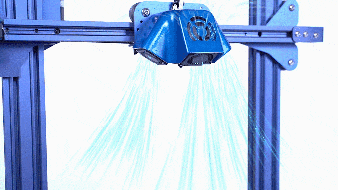 LOTMAXX SC-10 SHARK Kickstarte 3D 3D Printer Multifunctional 3D printer Printing Level Up.