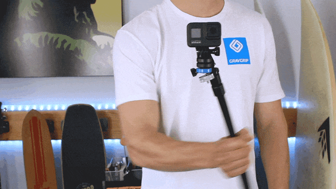 GravGrip Battery Free Camera Stabilization Kickstarter Gopro camera