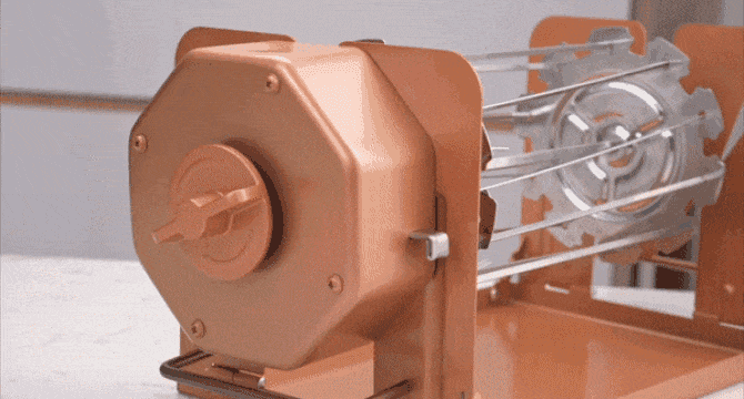 ROTO-Q 360 Kickstarter Non-Electric Rotisserie Cooking Machine Home Cooking Cooking Accessories setup