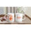 Thumbnail: 11 oz Ceramic Coffee Mug (orange on white)