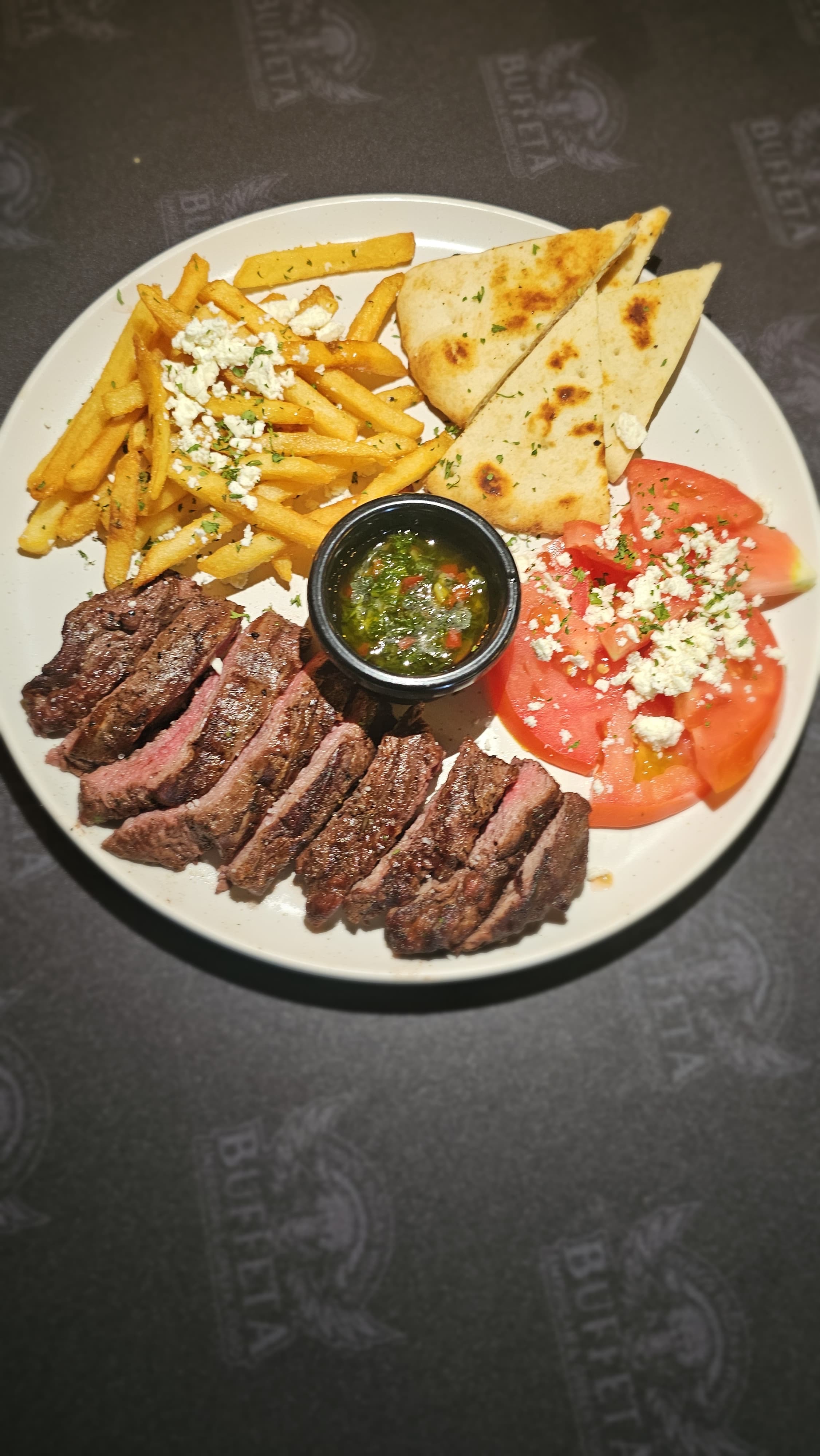 Arranged Food and Objects