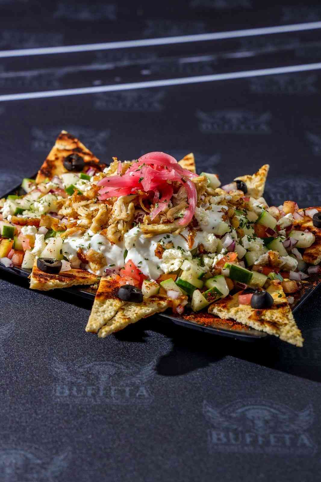 Arranged Food and Objects