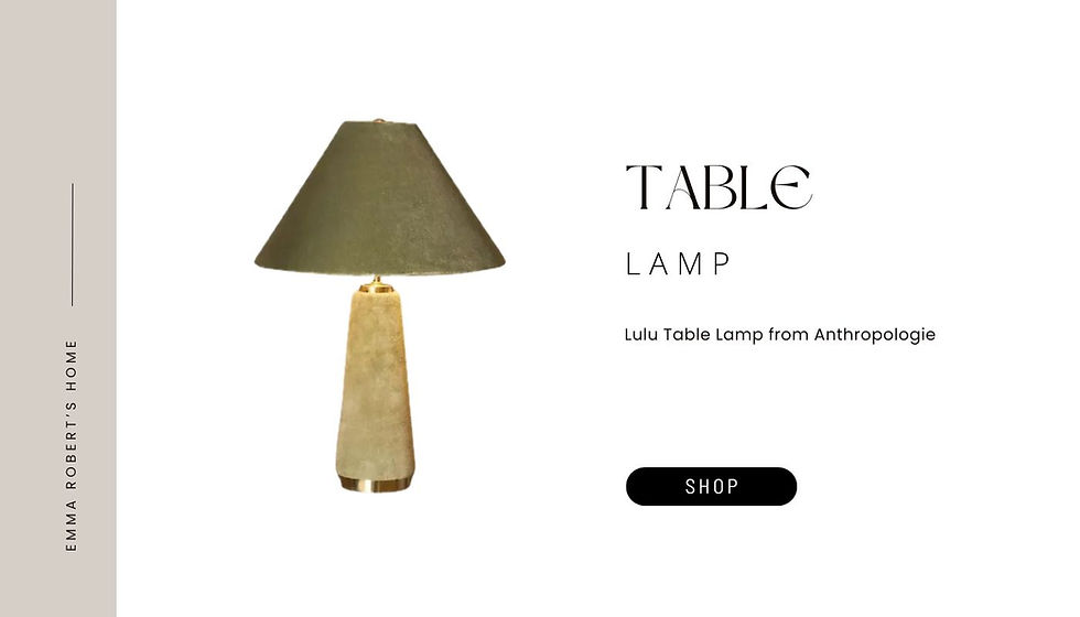 Emma Roberts Home Decor