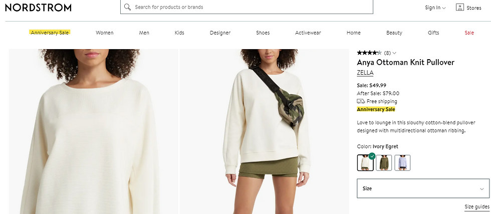 "Best discounts on fall clothing at Nordstrom Anniversary Sale" "Versatile neutral pieces on sale at Nordstrom" "Exclusive jewelry deals during Nordstrom Anniversary Sale" "Finding unique steals at the 2023 Nordstrom Sale" "High-quality footwear discounts at Nordstrom Sale" "Beauty exclusives and skincare bargains at Nordstrom" "Must-have home goods on sale at Nordstrom" "Nordstrom travel essentials with unbeatable discounts" "Curating a timeless wardrobe at Nordstrom Sale" "Discovering hidden fashion treasures during the sale"