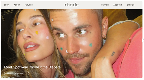 Rhode x Justin Bieber Collab First Look Before Coachella