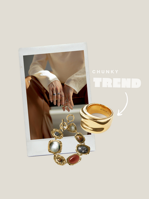 Chunky Jewelry is Back and Bigger Than Ever in 2025
