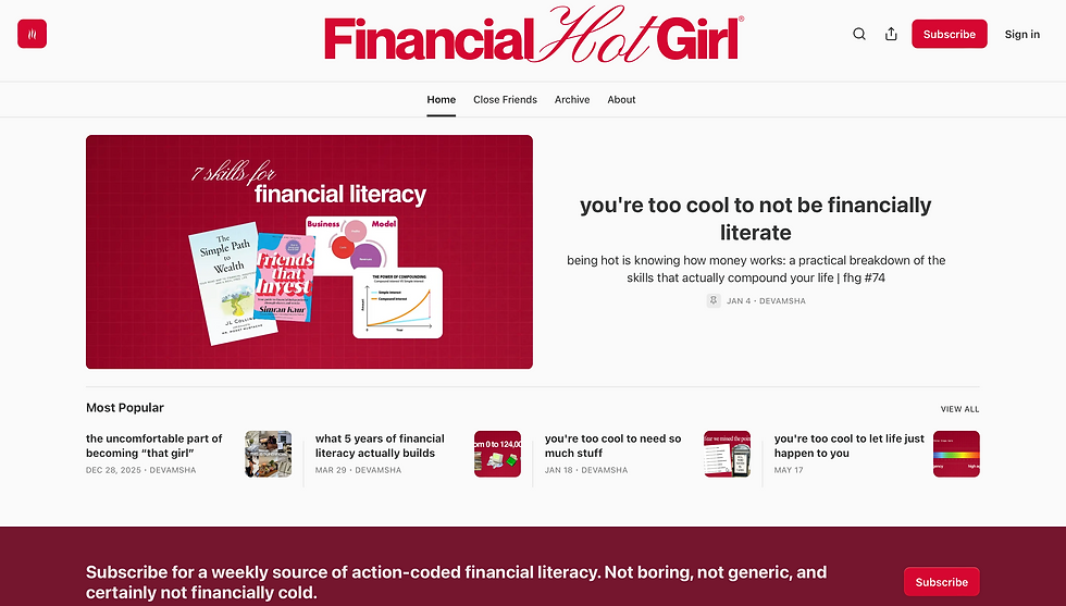 Financial Hot Girl by Devamsha Gunputh