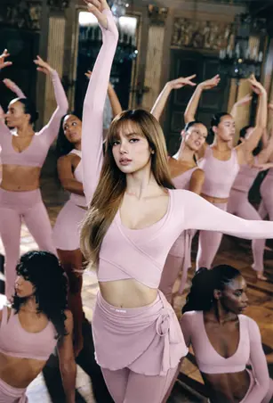 BLACKPINK’s LISA, NikeSKIMS, and the Satin Ballet Shoe Moment That Feels Very 2026