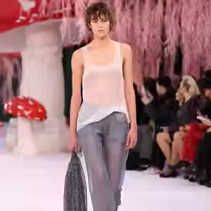 Chanel Spring Summer 2026 Sheer Jeans