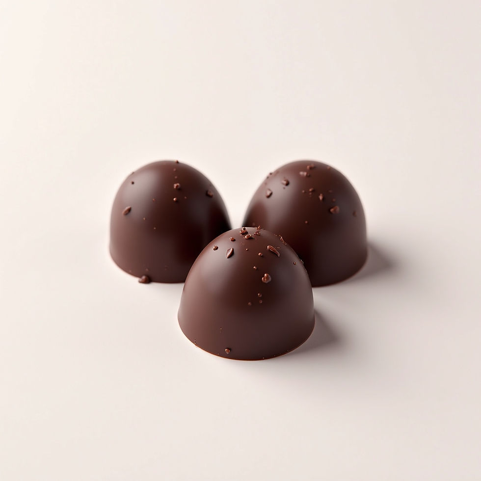 Ruby Ganache Truffles