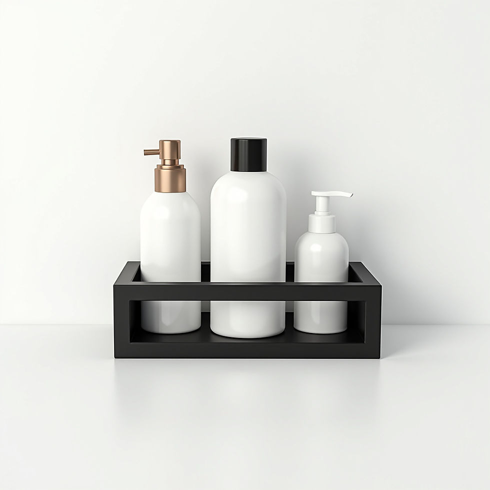Geometric Bath Holder