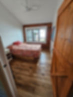 Log Cabin Bedroom - M Co. Construction Oscoda