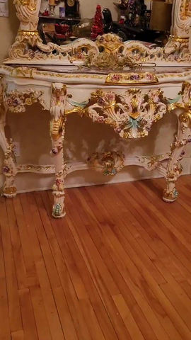 Miniature : Majestueux Meuble Style Capodimonte Neuf et Unique 