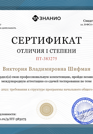 ФГОС НОО 2021 требования к структуре программы начального общего образования.png