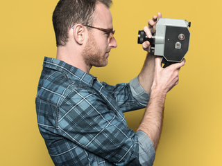 Through the lens?