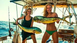 deep sea fishing girls