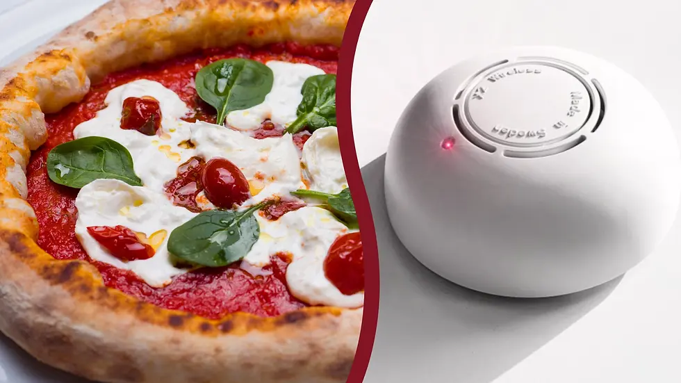 Pizzabuffé & Uppkopplade brandvarnare