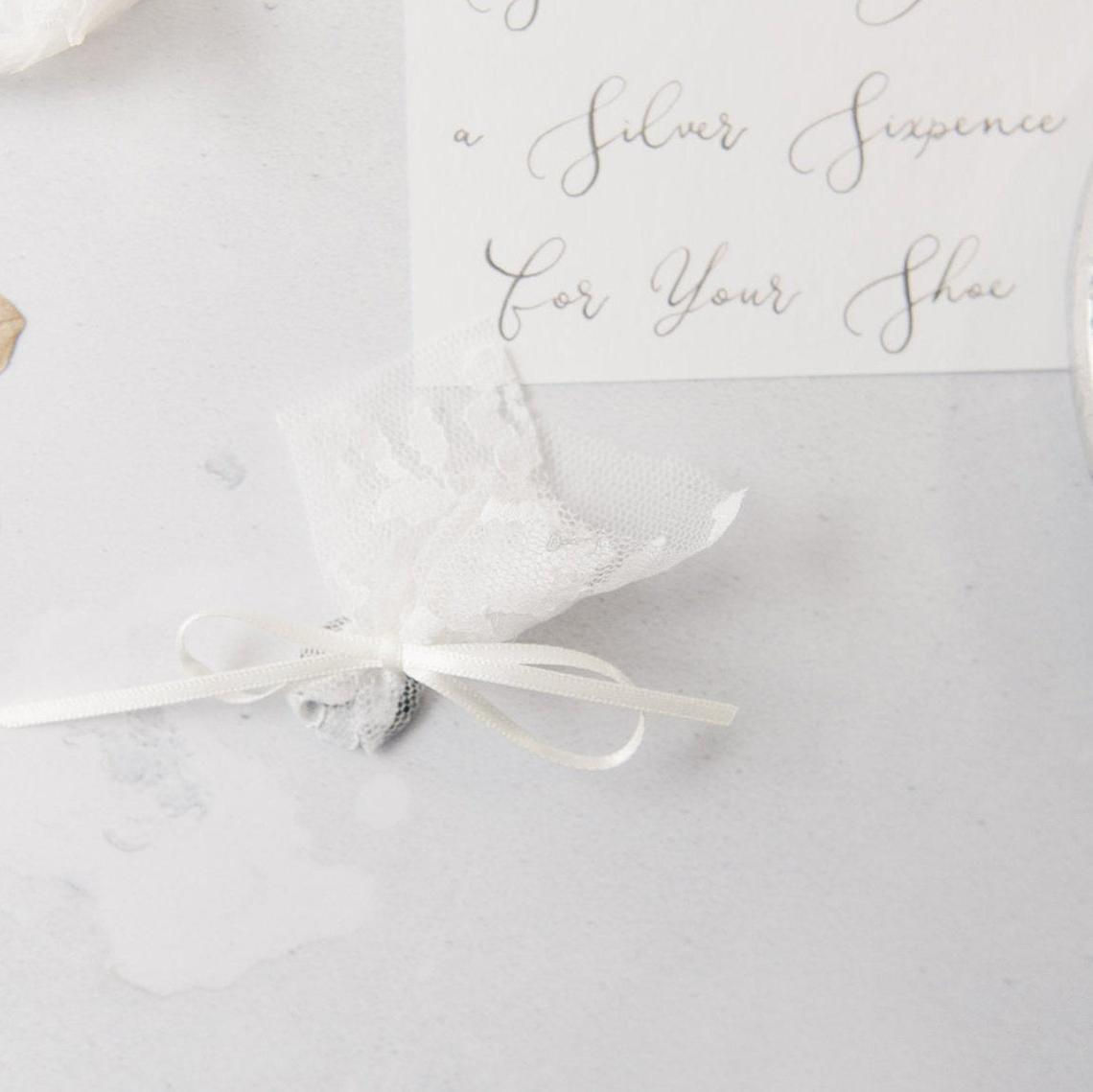 Lucky Silver Sixpence For Her Shoe Wedding Gift