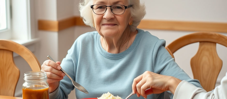 Three Simple Ways to Make Mealtime Easier for Someone with Dementia