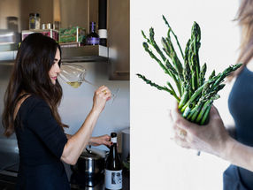 Abbinamento con Malvasia di Candia Aromatica, asparagi e calamari di laguna