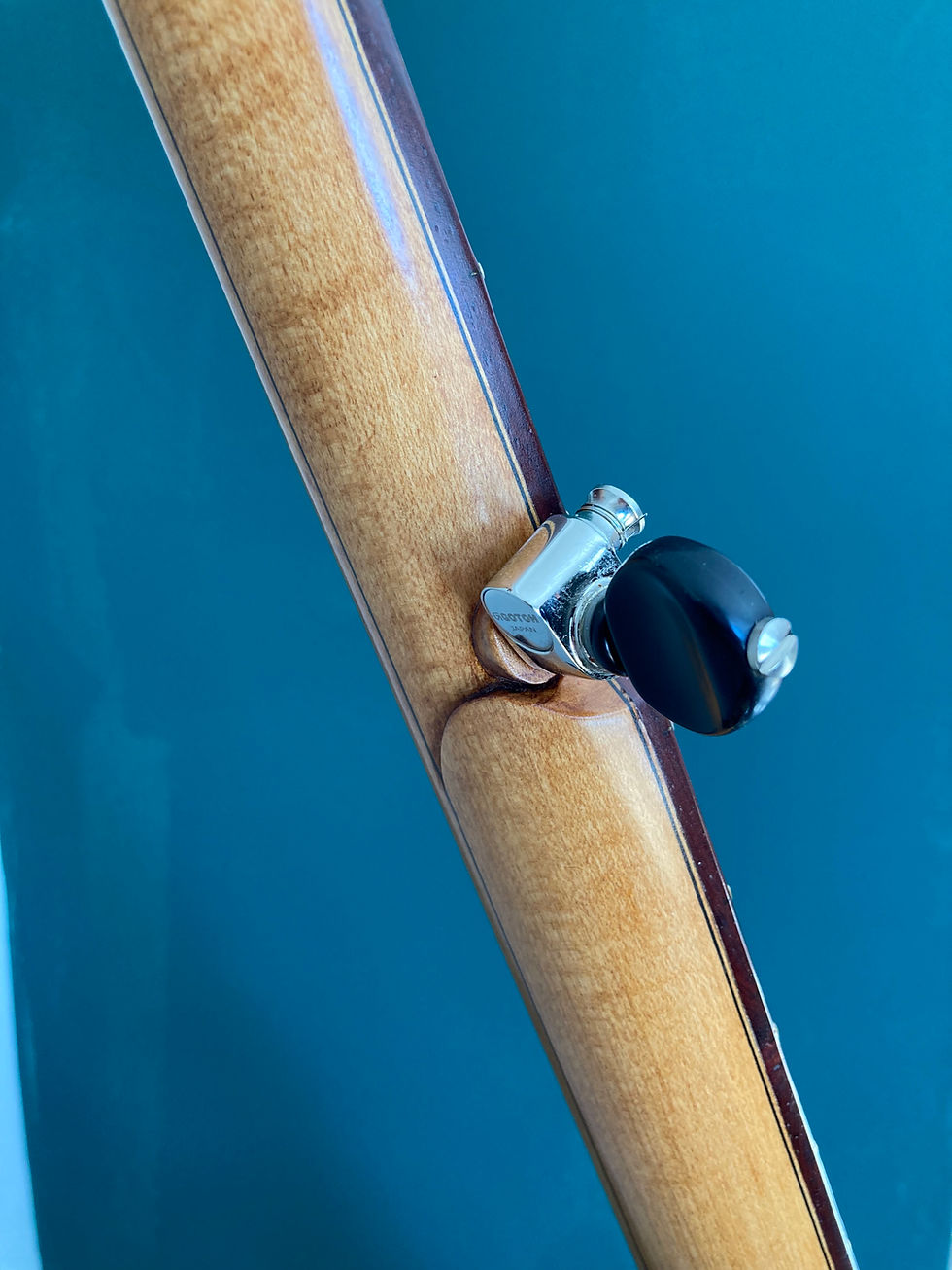 Thumbnail: SOLD: 11" Open Back, 3-Ply Maple Rim, Maple Neck