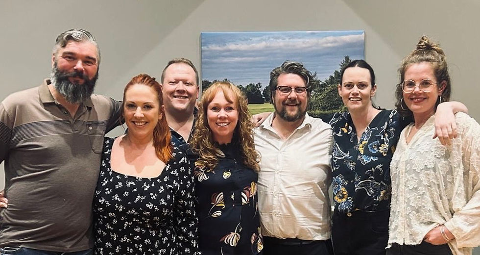The lovely, lovely cast who dedicated their time to the table read. xx