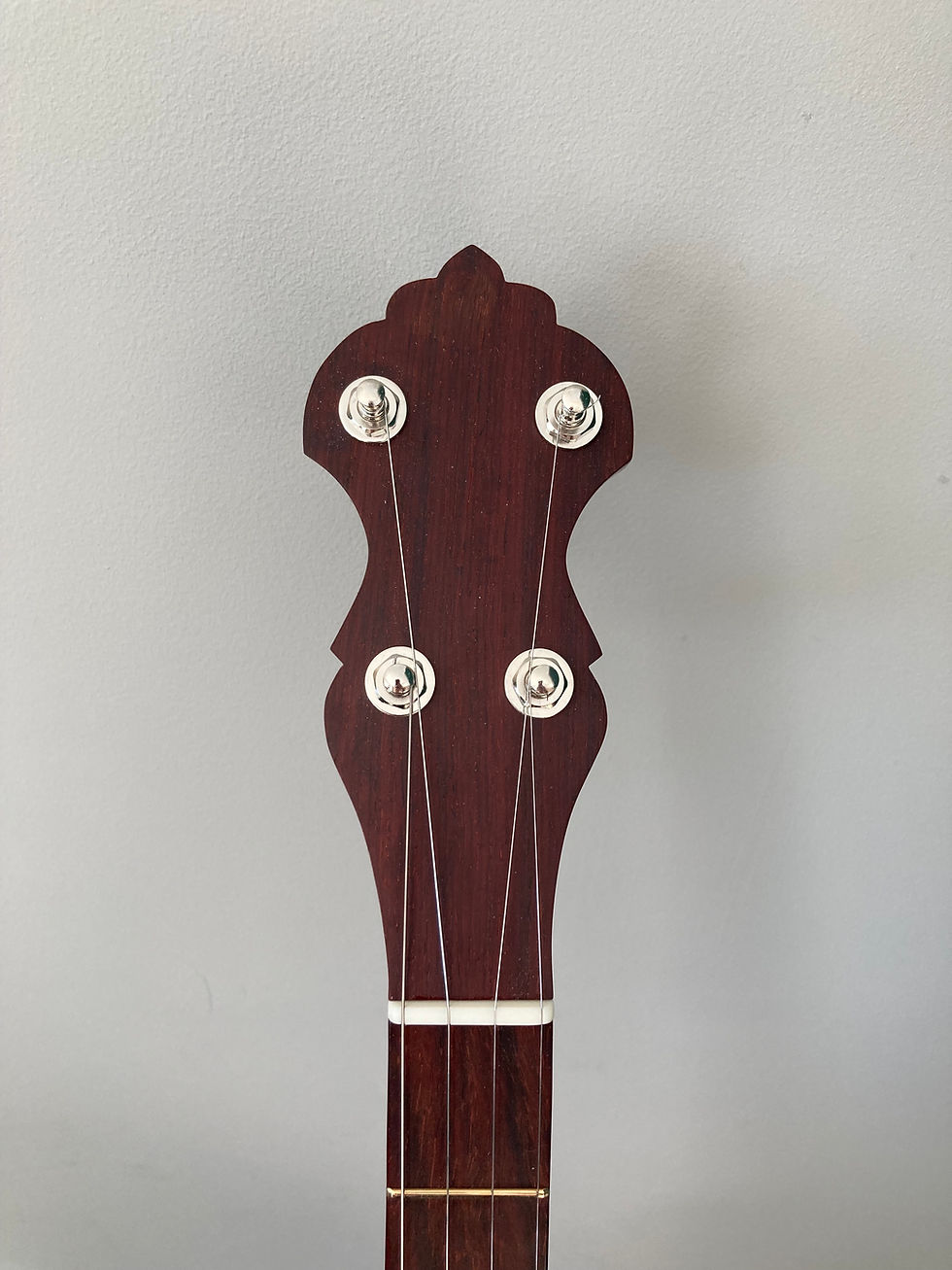 Thumbnail: SOLD: 11" Open Back, 3-Ply Maple Rim, Maple Neck