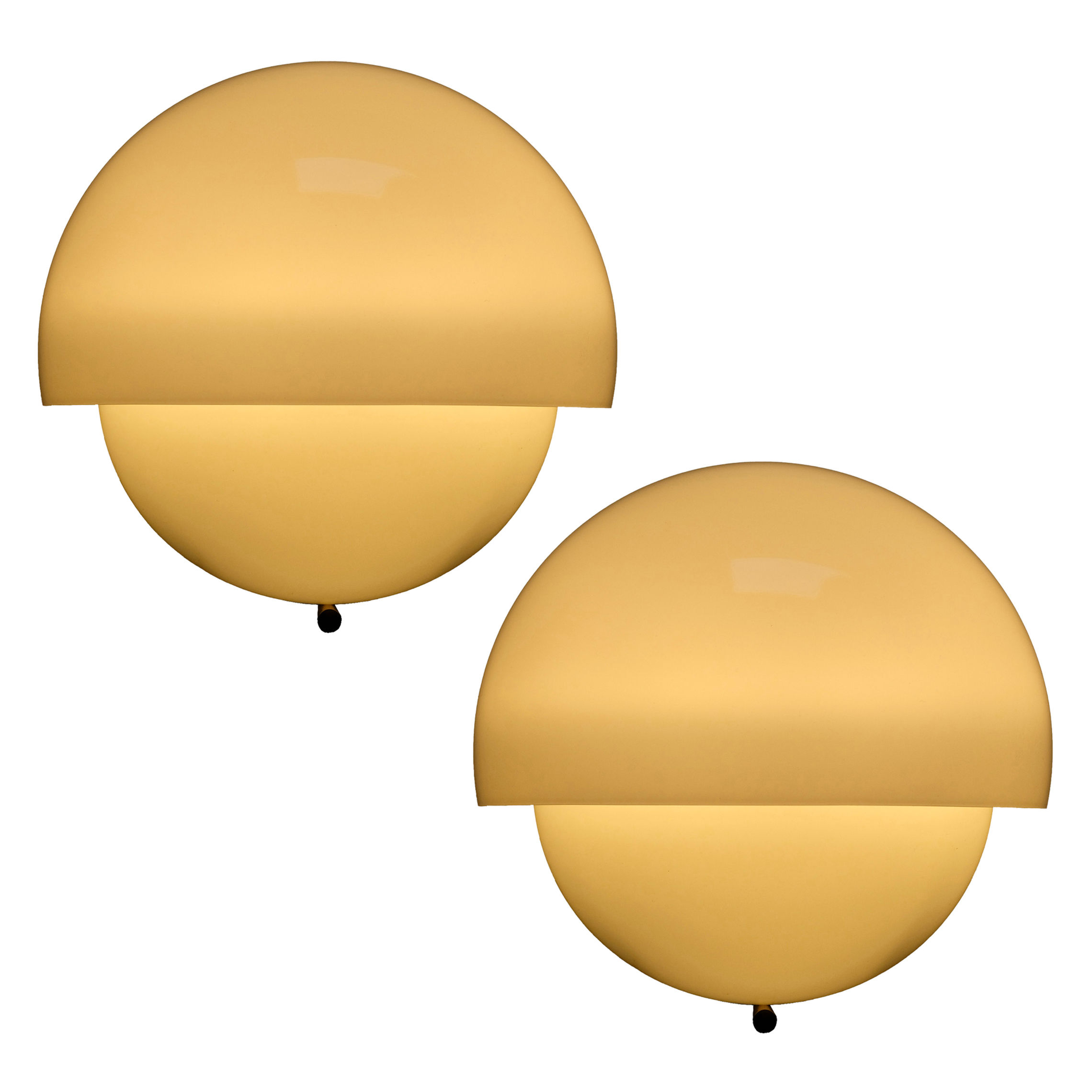Vico Magistretti, Grande Mania, Pair of Wall Lights, Artemide