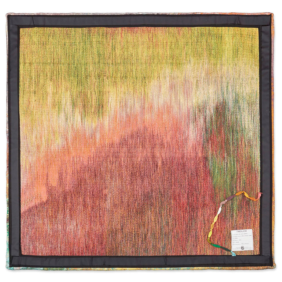 Thumbnail: Maïlys Seydoux-Dumas, Floréal, Wool tapestry, Néolice