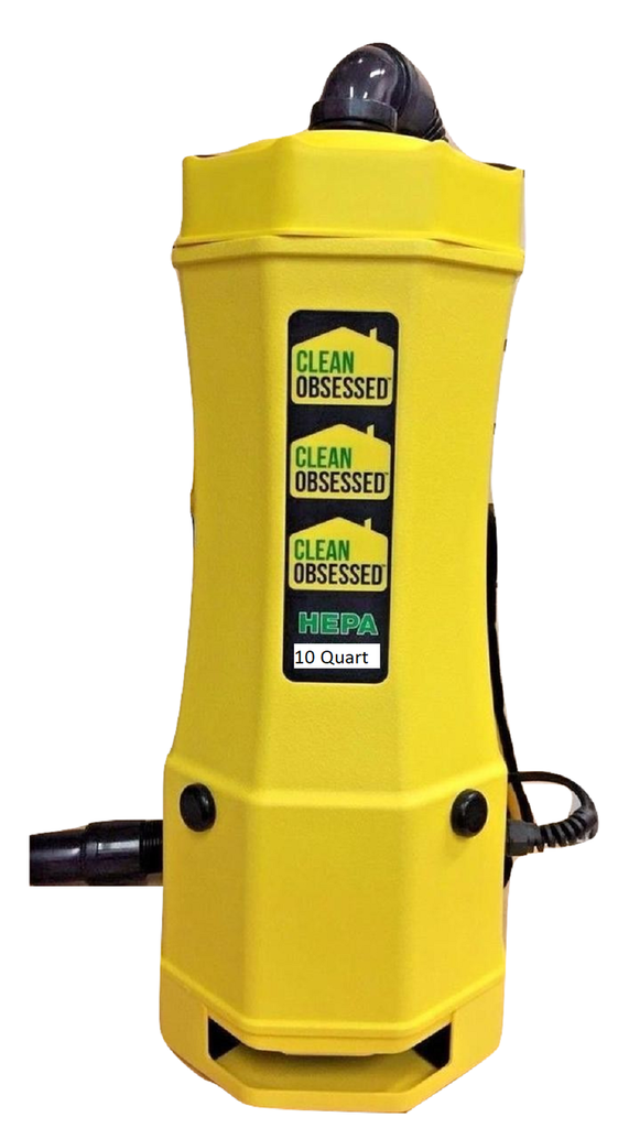 Thumbnail: Clean Obsessed Commercial 10 Quart Backpack Vacuum CO10