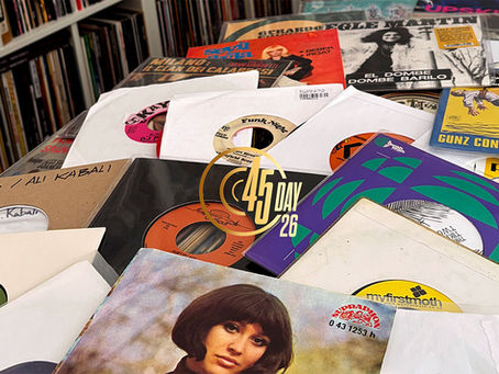 Nyt 7" Vinyl mixtape til 45 Day 26 af Nyboe