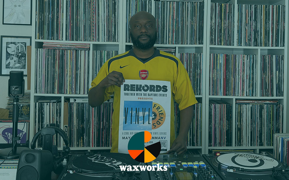 WaxWorks med Nyboe med gæsteoptræden som SIAV fra The Rapture Events og skaberen af Vinyl & Friends