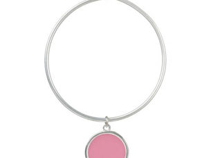 Review Baker-Miller pink (solid color) Bangle Bracelet