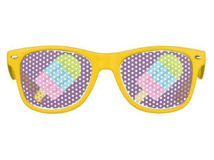 Best Deals! Funny popsicle ice cream party shades sunglasses